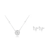Sterling Silver Necklace Sterling Silver Stud Earrings