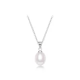 Freshwater Pearl Necklace-White