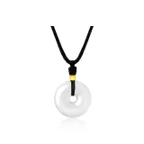 Square Bead Fortune Peaceful Buckle Necklace