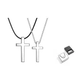 S925 Silver Cross Necklace (1 Pair)