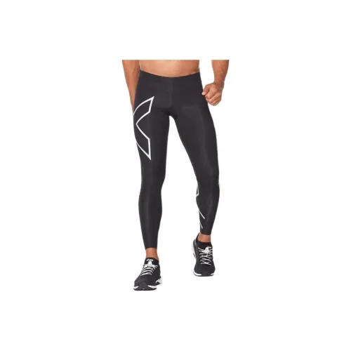 2XU 블랙 남성 스포츠 팬츠