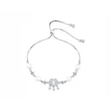 Ruyi Peaceful Lock Bracelet (Silver)
