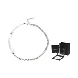 Polar Ice-Pearl Necklace