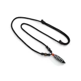 Vertical 9 Eye Dzi Bead