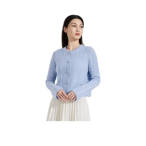 HUAJIANA 여성 캐시미어 스웨터