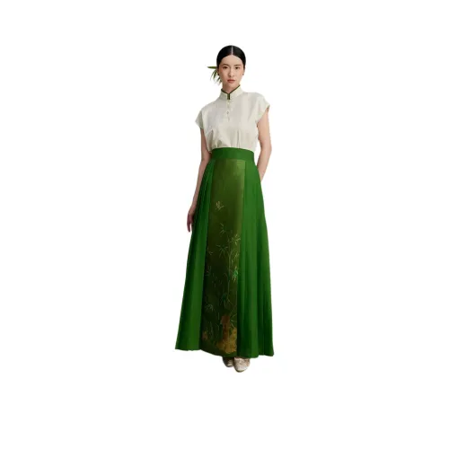Weaving Division 애프리콧 여성 셔츠