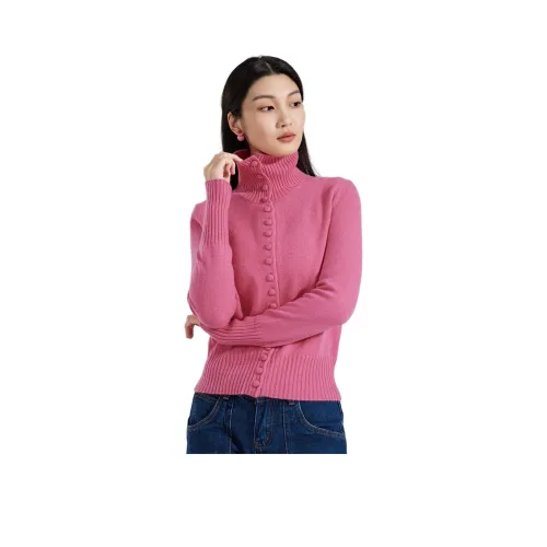 HUAJIANA 여성 캐시미어 스웨터
