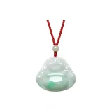 Jadeite Maitreya Buddha Necklace
