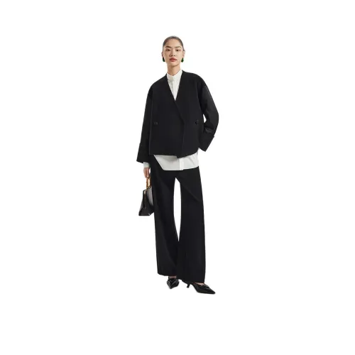 NAWEI 블랙 여성 자켓