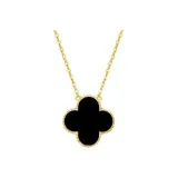 Gold Necklace (Black)