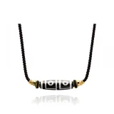 4 Eye Dzi Bead (Peaceful)