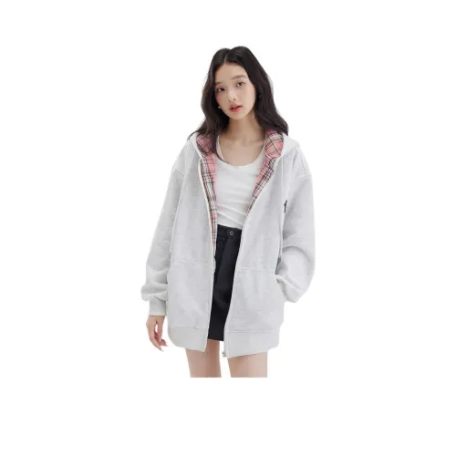 DEAR DEER PUFF 베이지 여성 맨투맨