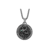 Sterling Silver Pendant with Silver Chain