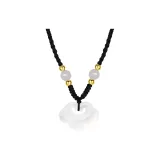 White Agate Fortune Bead