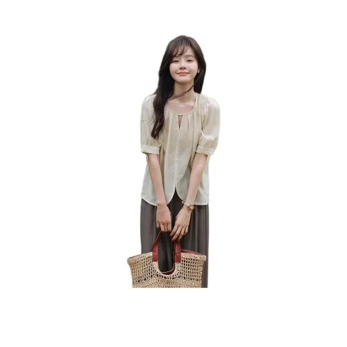 MT 애프리콧 여성 셔츠