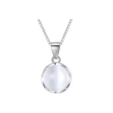 White Chalcedony Necklace