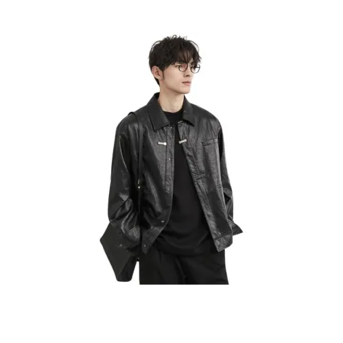 EARL JOEL 피치 블랙 남성 자켓