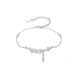 Wheat Bracelet-S925 Silver