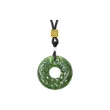 Hetian Jade Chinese Auspicious Animal Tattoo Necklace[Guardian]