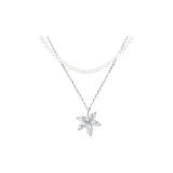 Necklace-White+Baby Bead Layering