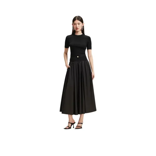 VERO MODA 여성 캐주얼 롱 스커트