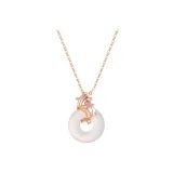 Pink Koi Fish Rose Gold[Alloy Version]