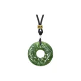 Hetian Jade Chinese Auspicious Animal Tattoo Necklace[Strength]