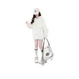 Y20051 White Fleece-Lined