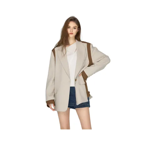 Bethine 베이지 여성 비즈니스 정장