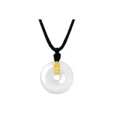 Chinese Auspicious Animal Peaceful Buckle Necklace