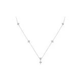 Four-Leaf Clover Necklace[Moissanite]