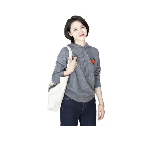 RUIENCO. 그레이 여성 니트웨어