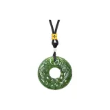Hetian Jade Chinese Auspicious Animal Tattoo Necklace[Belief]