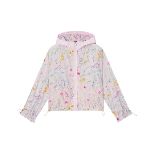 ANNA SUI 핑크 피오니 Asiaticus 여성 자켓