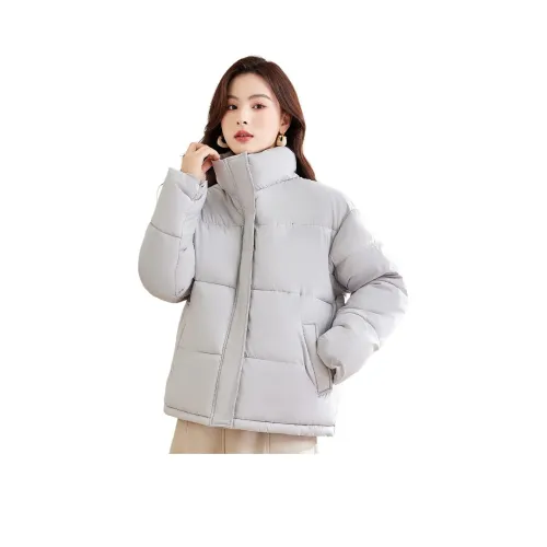 CARBAMMI 그레이 여성 패딩 점퍼