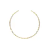 18K Gold, Heart Pull-Cord Adjustable Buckle