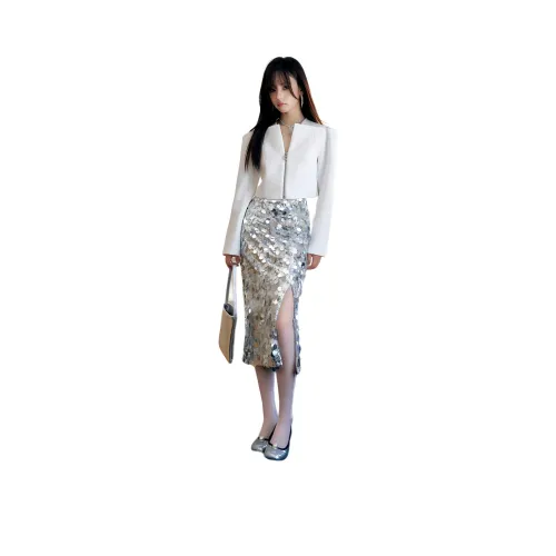 GUO JINGYI 여성 투피스 스커트 세트
