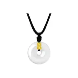Chinese Auspicious Animal Baby Peaceful Buckle Necklace