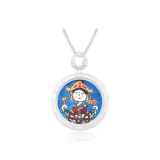 Mahasthamaprapta Bodhisattva (Horses)-Silver Frame