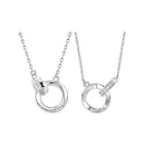 Mobius Couple Necklace