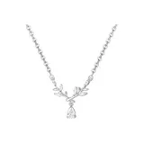 Sterling Silver 999-Wheat Pendant Necklace
