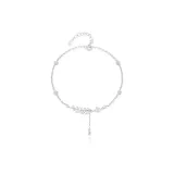 Sterling Silver 999-Wheat Design Bracelet