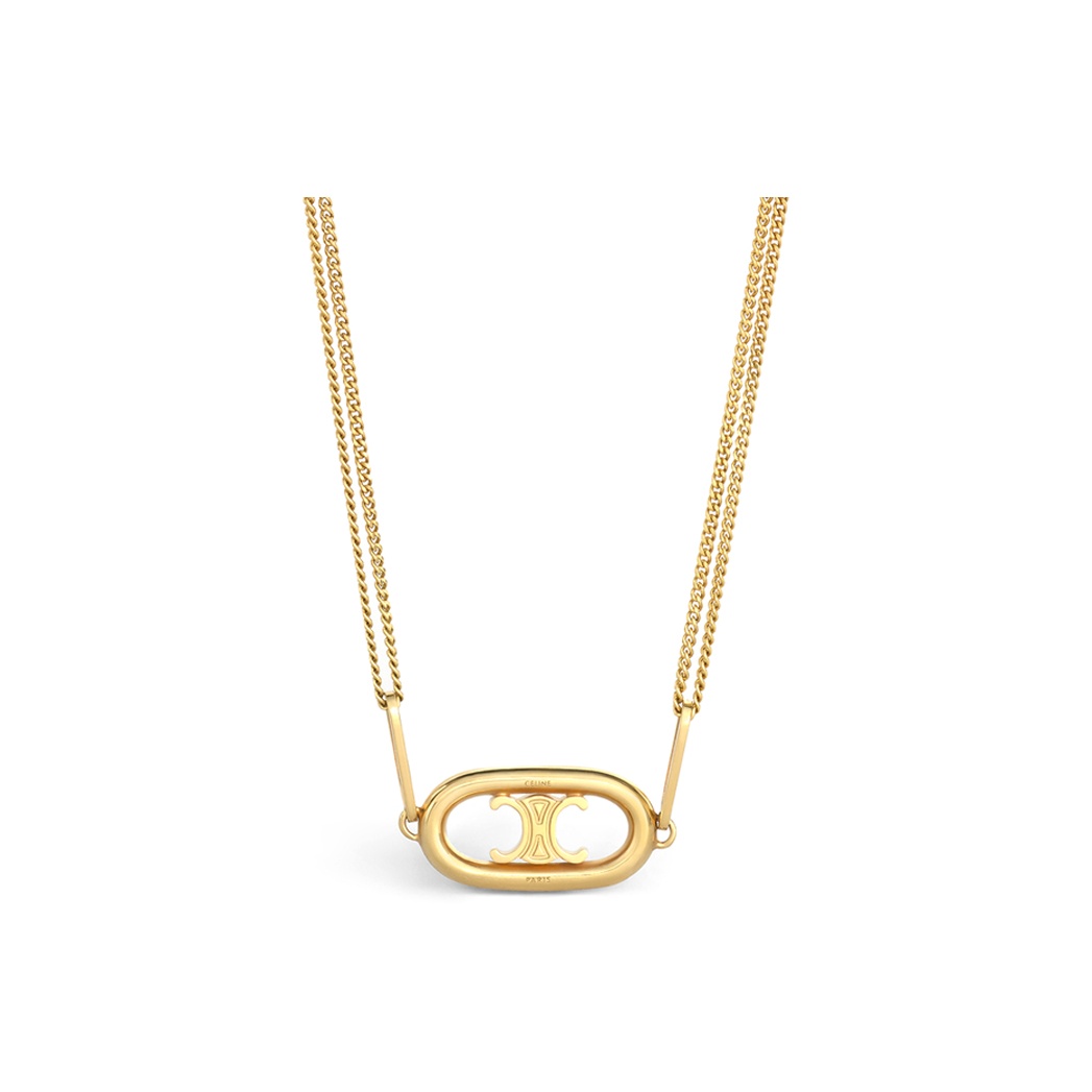 CELINE Maillon Triomphe Necklace - POIZON