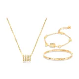 Small Round Pendant Clothing Sets[Gold]