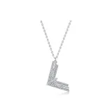 Silver Frame Necklace