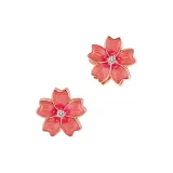Peach Blossom Ear Cuffs
