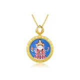 Four-Wall Guanyin (Mouse)-Gold Frame