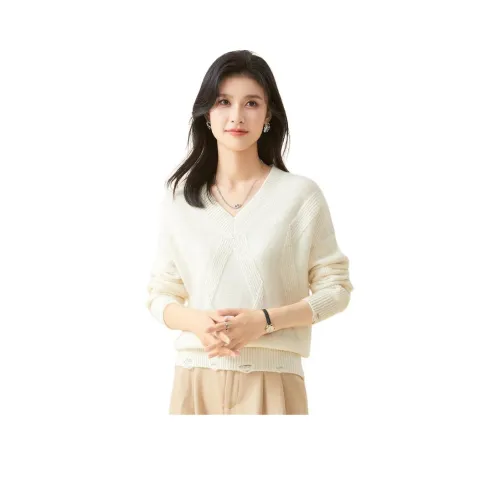 JINJU 여성 스웨터