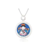 Manjushri Bodhisattva (Rabbits)-Silver Frame