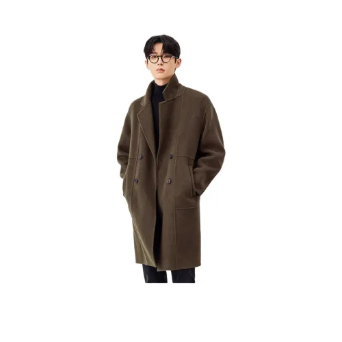 지오지아 그린 남성 코트